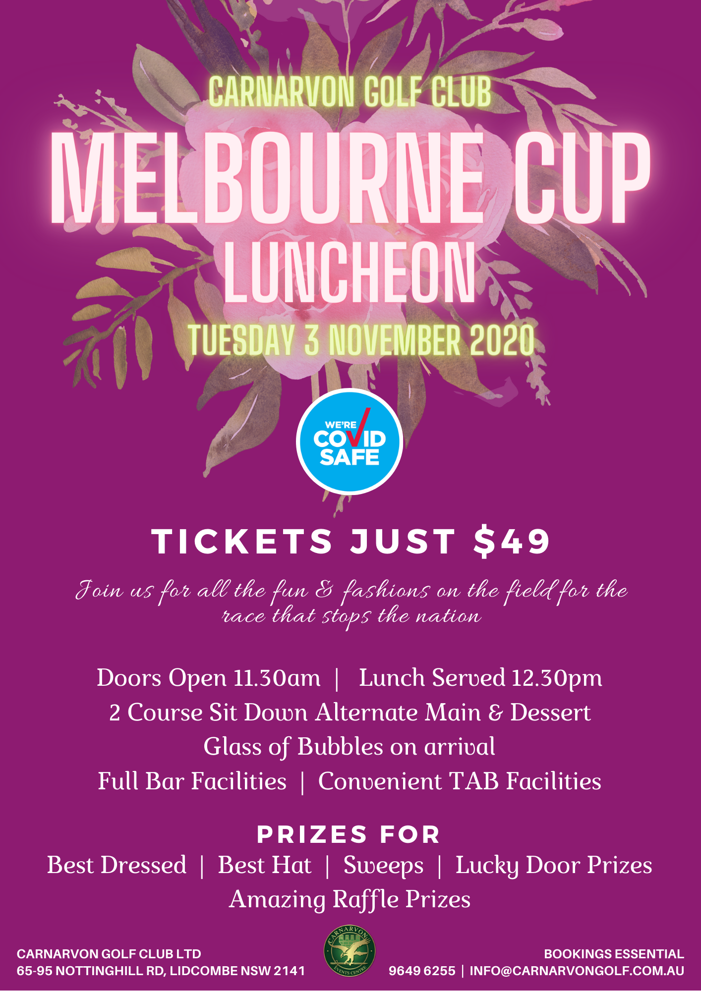 Melbourne Cup Luncheon Flyer.png