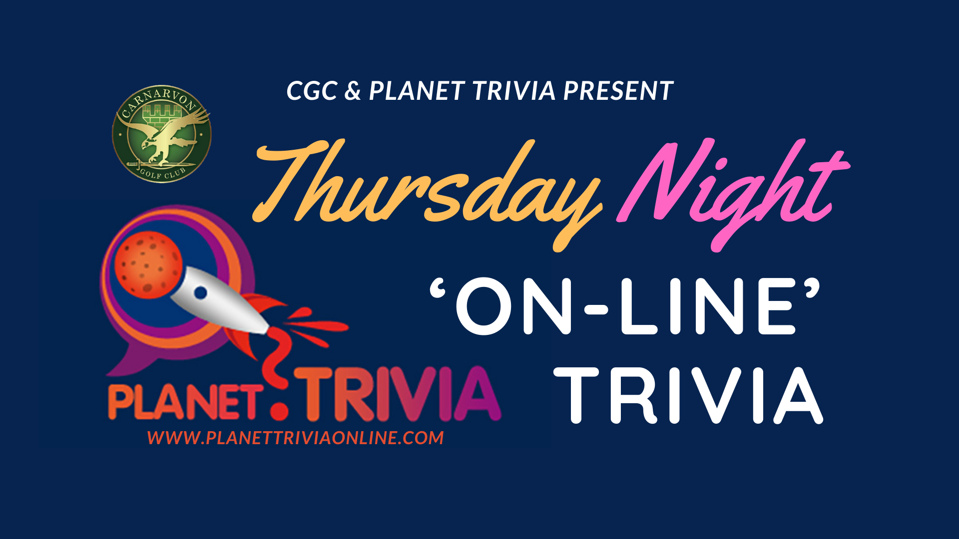 CGC Online Thursday Trivia 7pm