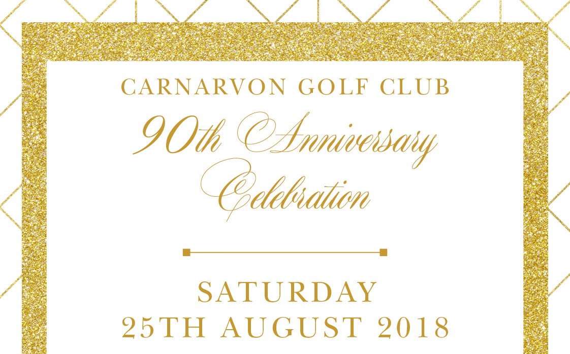 90th Anniversary of Carnarvon Golf Club