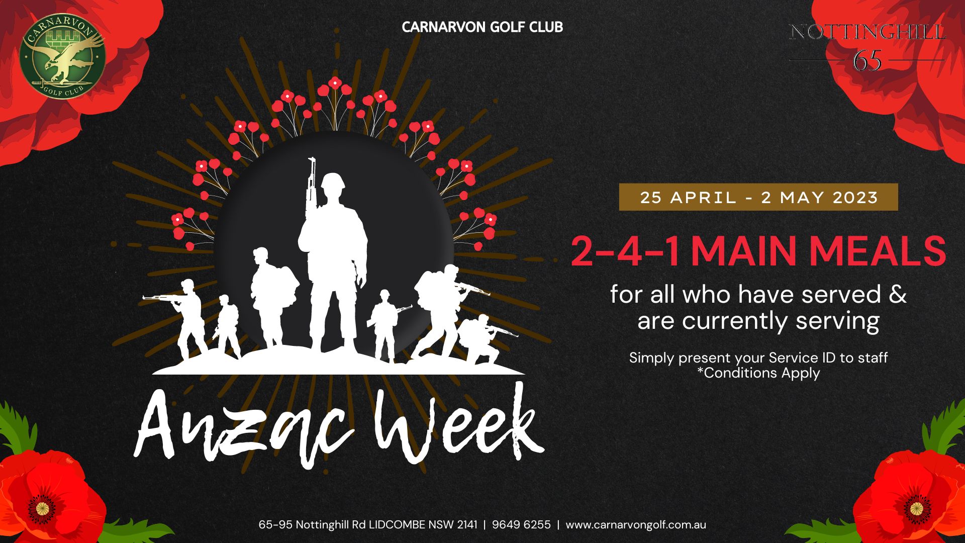 241 Main Meals to Thank our Servicemen