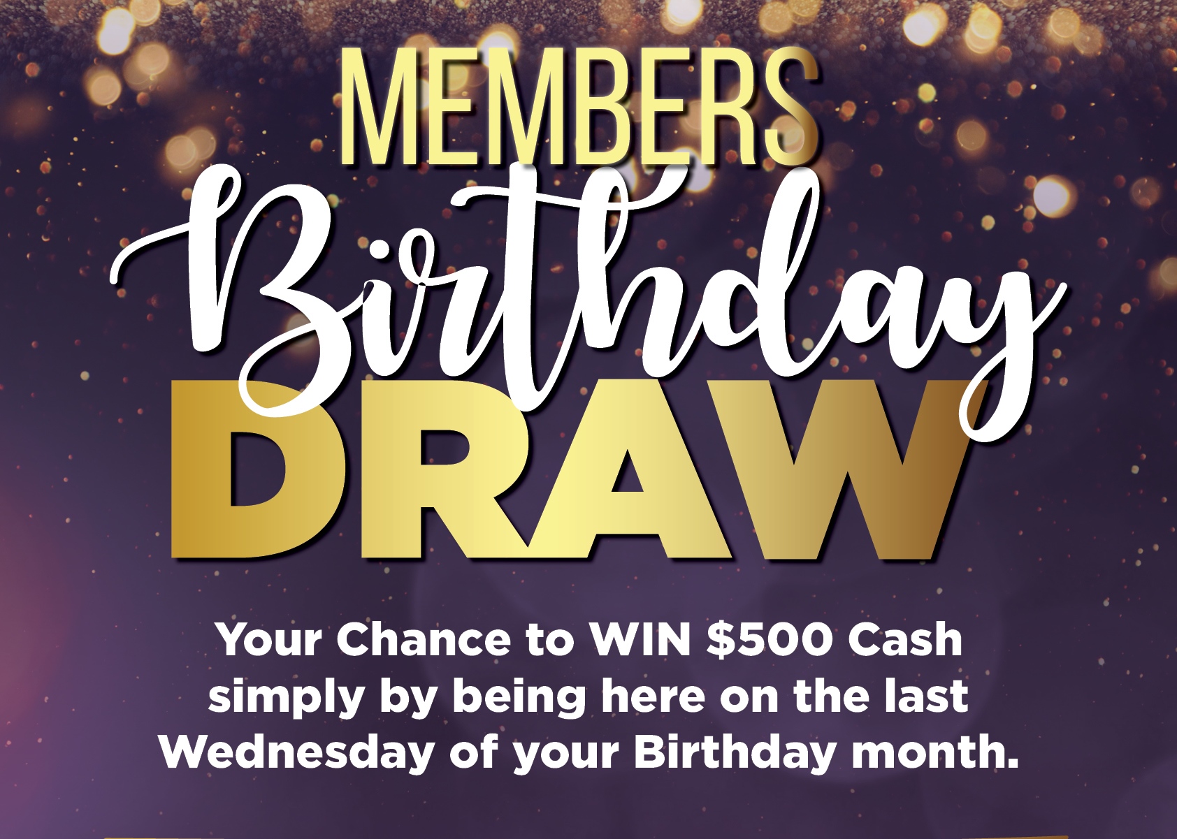 Birthday Draw October