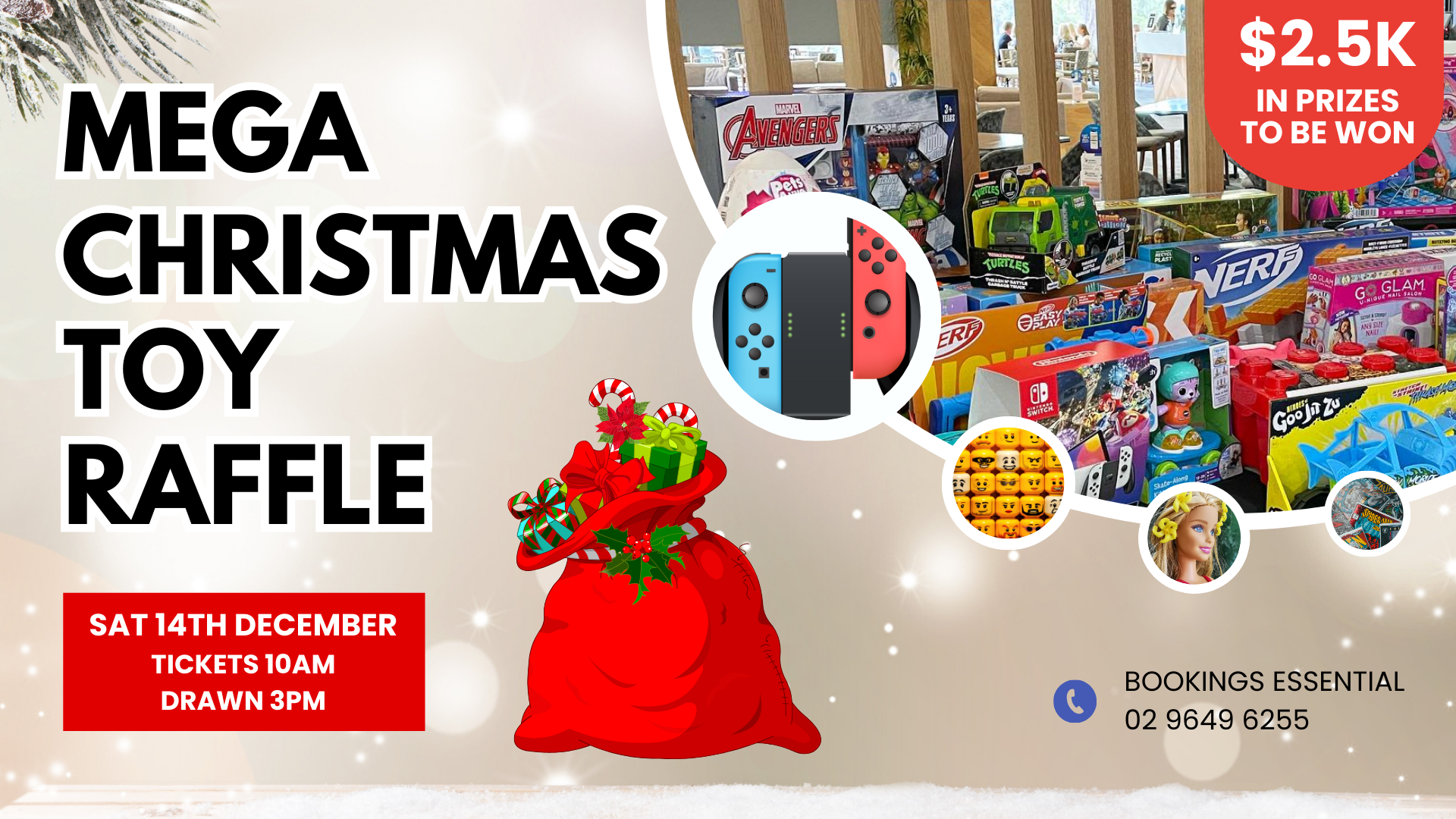 CGC Mega Christmas Toy Raffle 2024